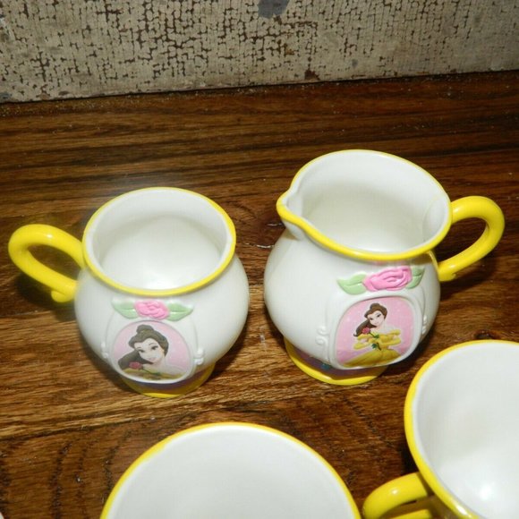 Beauty and The Beast Vintage Mrs Potts Tea Set Talking Disney by Thinkaway - Picture 4 of 6